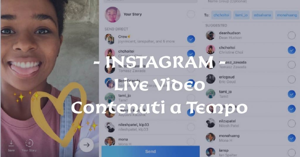 Diego Fabi - Portfolio - instagram live video contenuti a tempo - Social Media Marketing